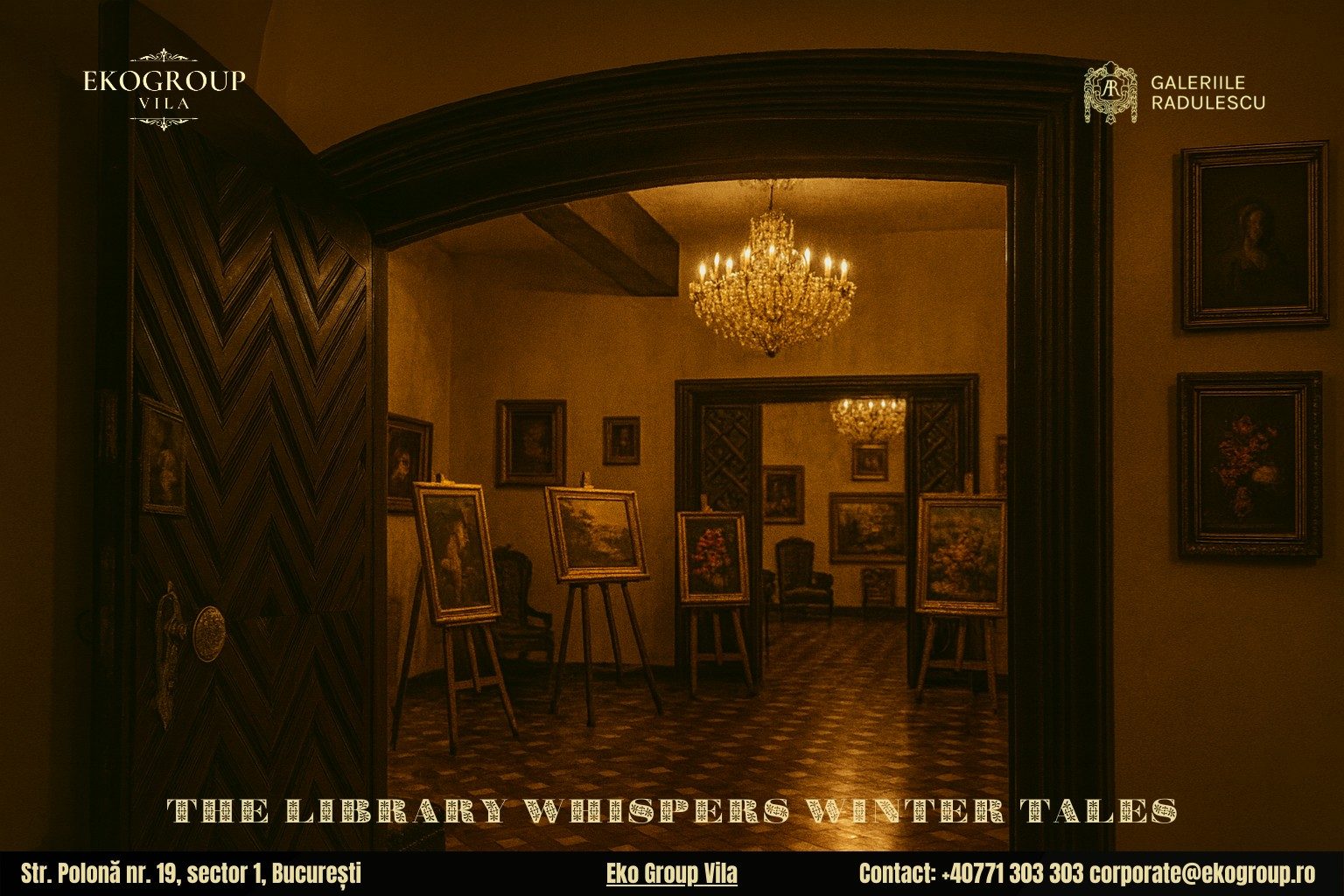 Tradiții de Crăciun în lumina anilor ’30: O expoziție captivantă semnată Eko Group Vila